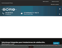Tablet Screenshot of boro.es
